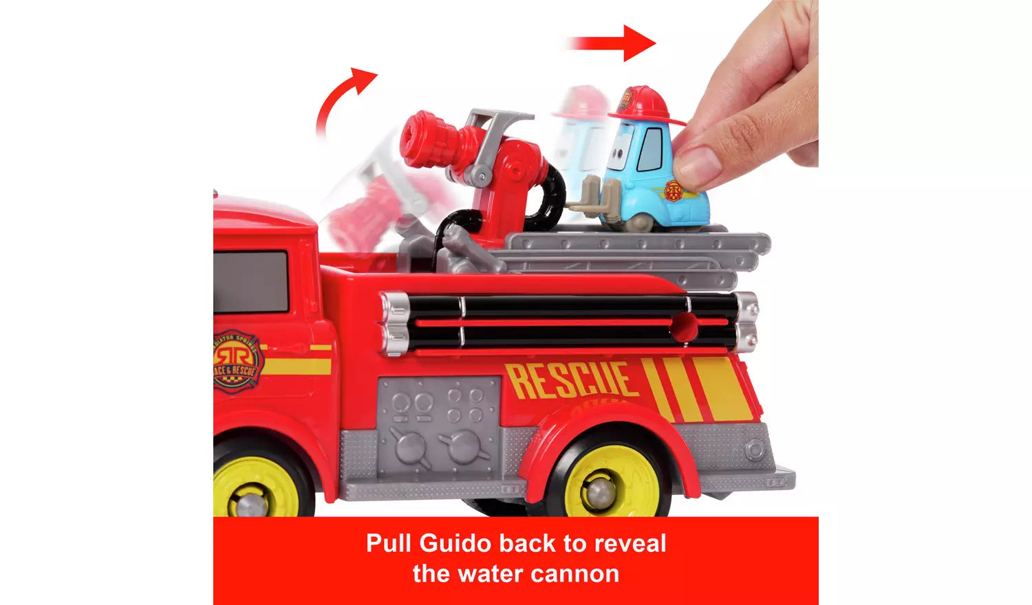 ديزني كارز شاحنة الاطفاء مركبات الأطفال Disney