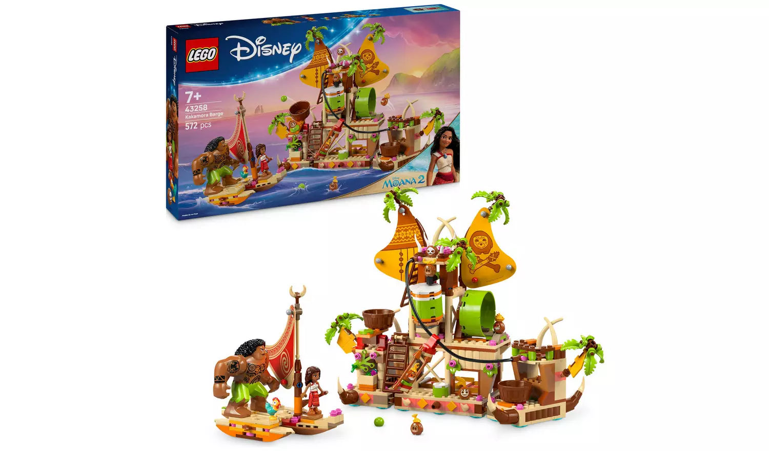 ليجو ديزني المركب الشراعي كاكامورا مكعبات التركيب LEGO