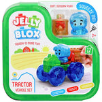 جيلي بلوكس مجموعة مركبات الجرارات المكعبات الكبيرة Jelly Blox
