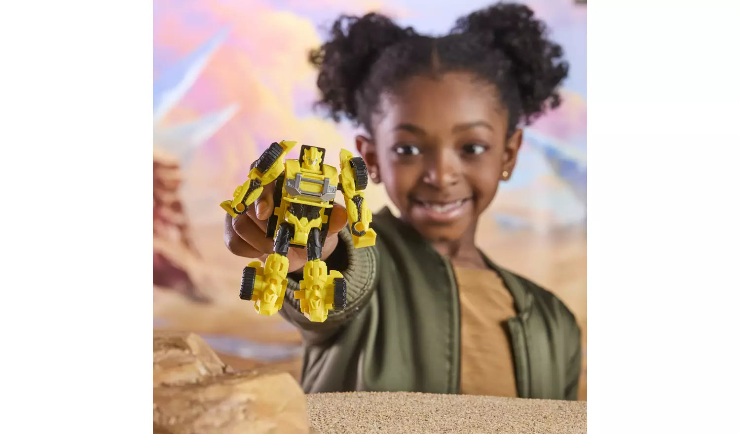 ترانسفورمرز مجسم بامبلبي سايبر وورلد شخصيات كرتونية Transformers