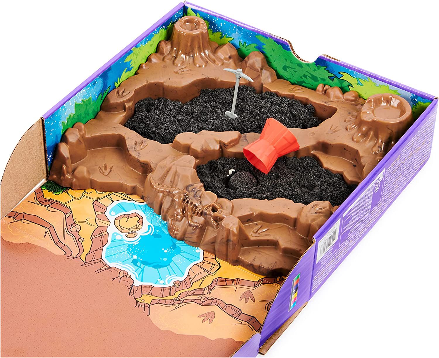 كينتيك ساند اكتشاف حفريات الديناصور تشكيل الرمل Kinetic SAND