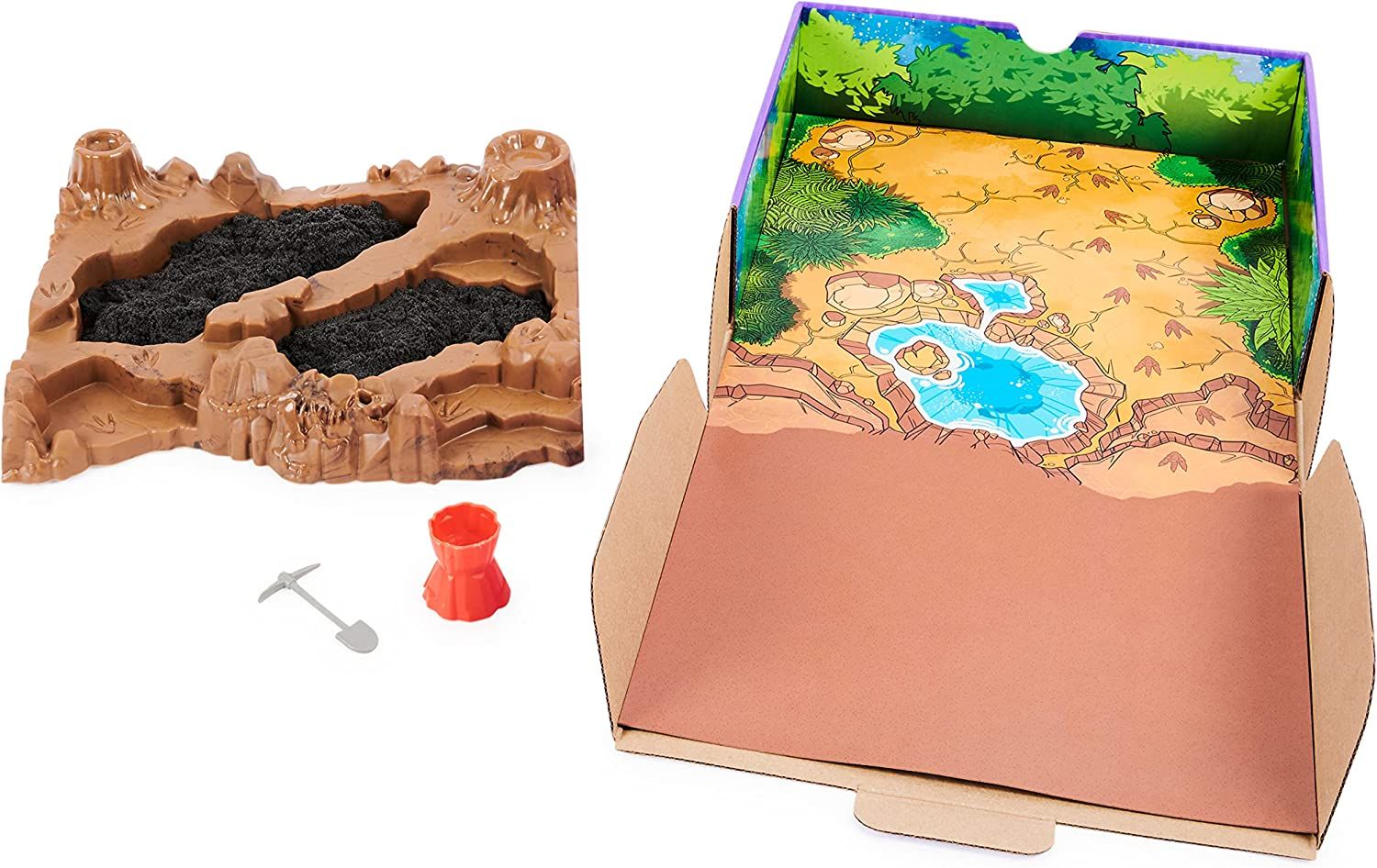 كينتيك ساند اكتشاف حفريات الديناصور تشكيل الرمل Kinetic SAND