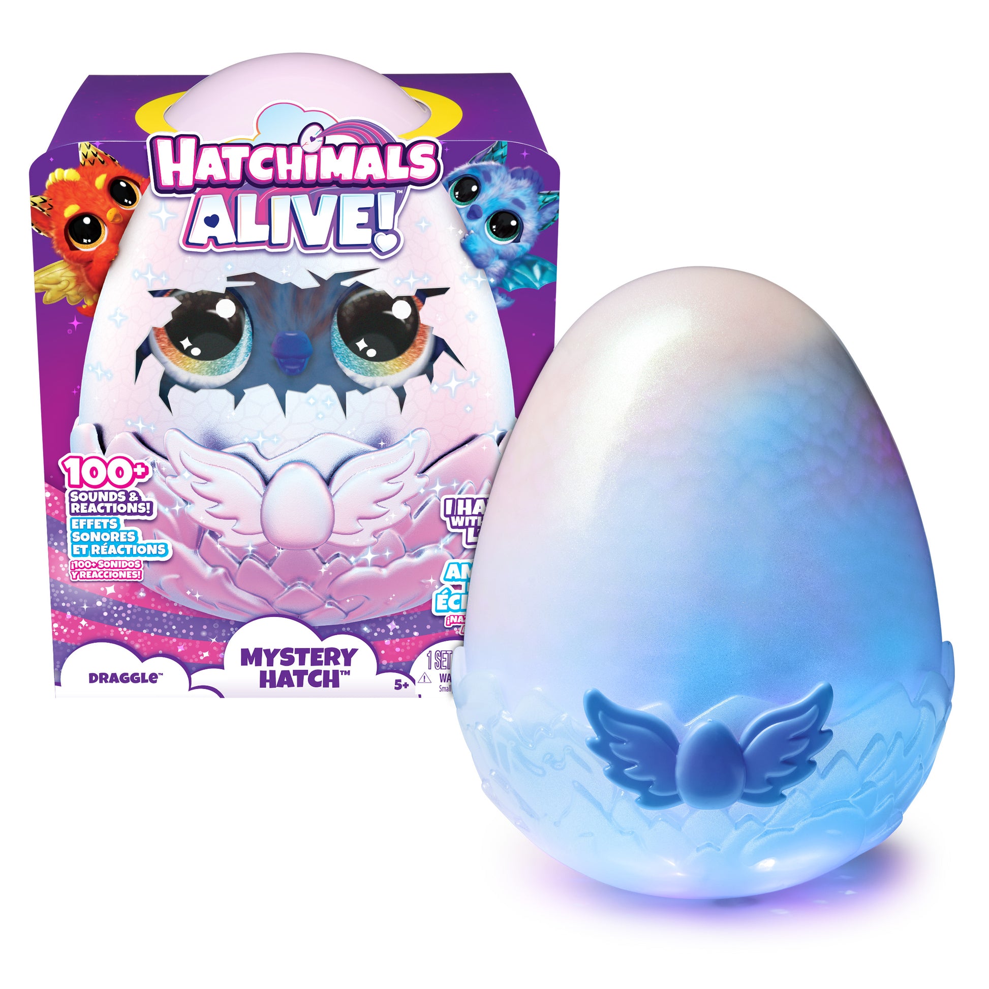 هاتشيمالز اللايف بيضة دراجل القطنية الالعاب القطنية Hatchimals