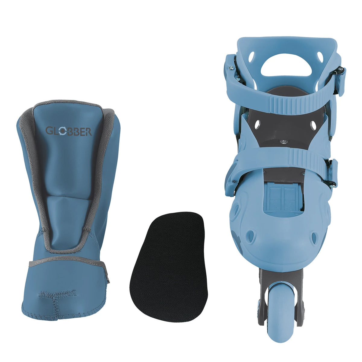 غلوبر حذاء تزلج قابل للتعديل أزرق رمادي 29-32 سم أحذية التزلج GLOBBER