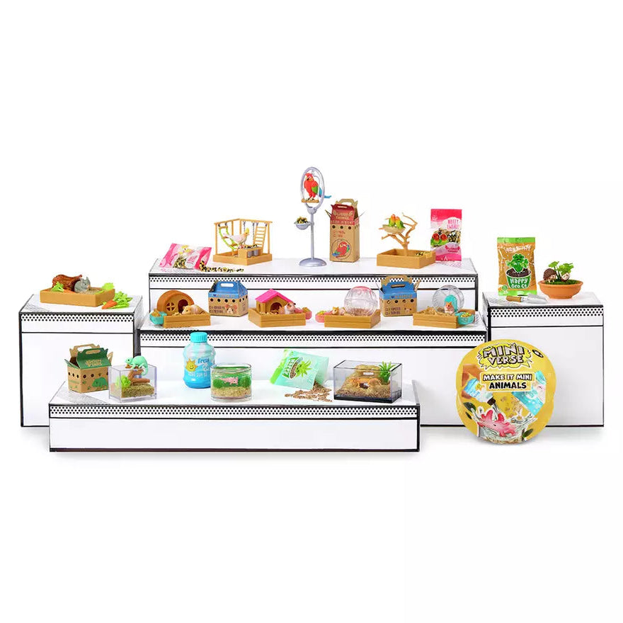 ميني فيرس مجسمات الحيوانات صغيرة المجسمات Miniverse