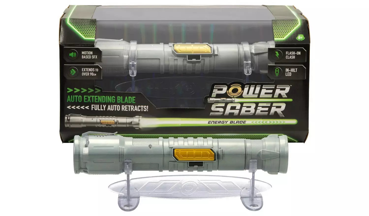 لعبة سيف الطاقة أخضر قابل للتمدد والانكماش تقمص الأدوار Power Saber