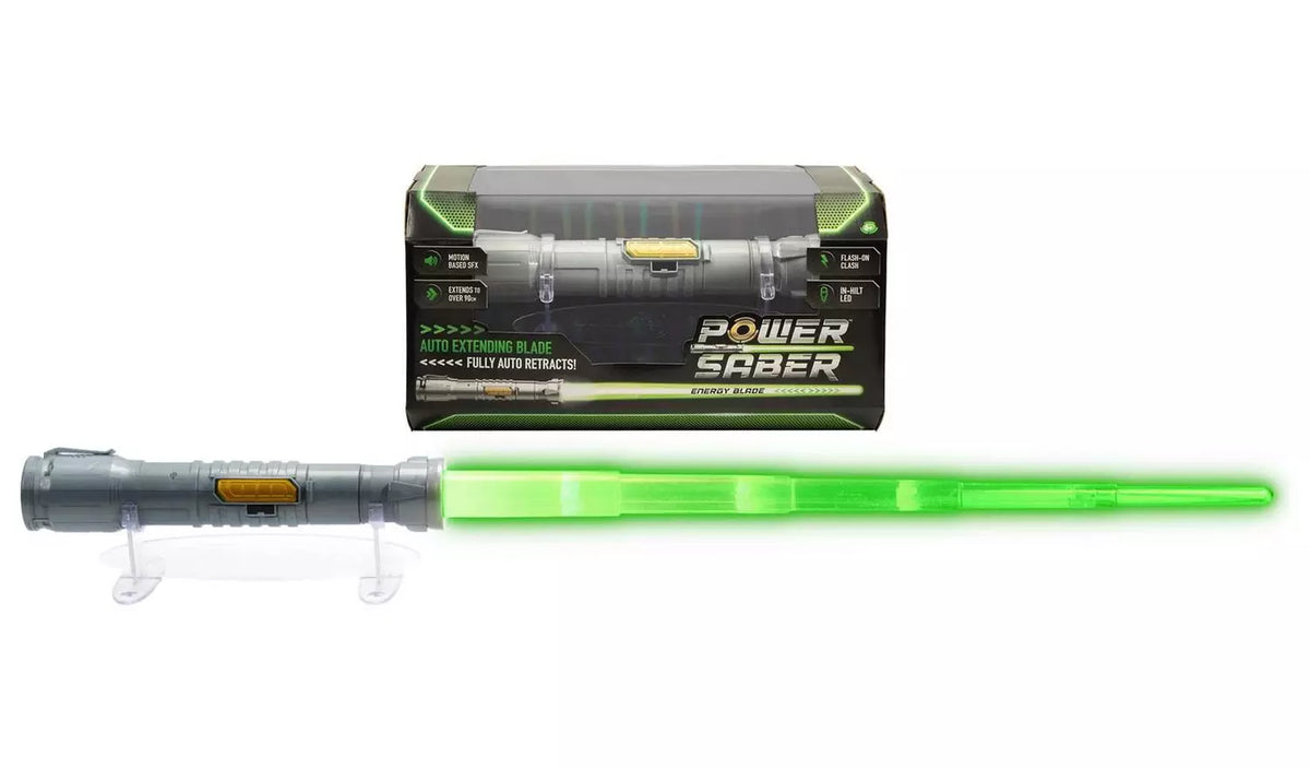 لعبة سيف الطاقة أخضر قابل للتمدد والانكماش تقمص الأدوار Power Saber