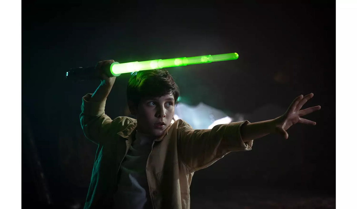 لعبة سيف الطاقة أخضر قابل للتمدد والانكماش تقمص الأدوار Power Saber