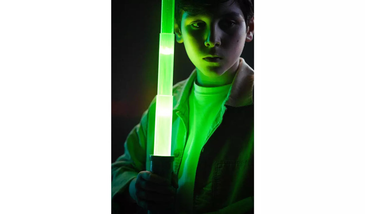 لعبة سيف الطاقة أخضر قابل للتمدد والانكماش تقمص الأدوار Power Saber