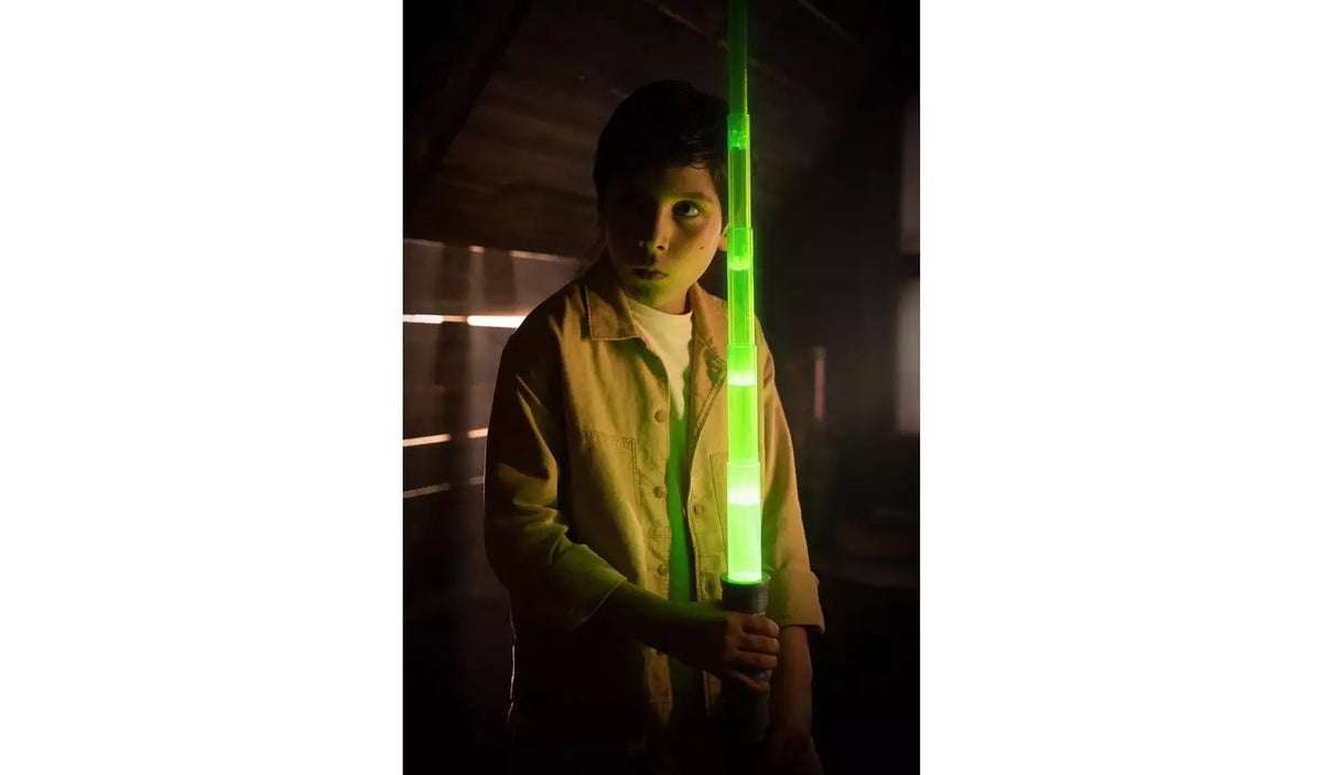 لعبة سيف الطاقة أخضر قابل للتمدد والانكماش تقمص الأدوار Power Saber