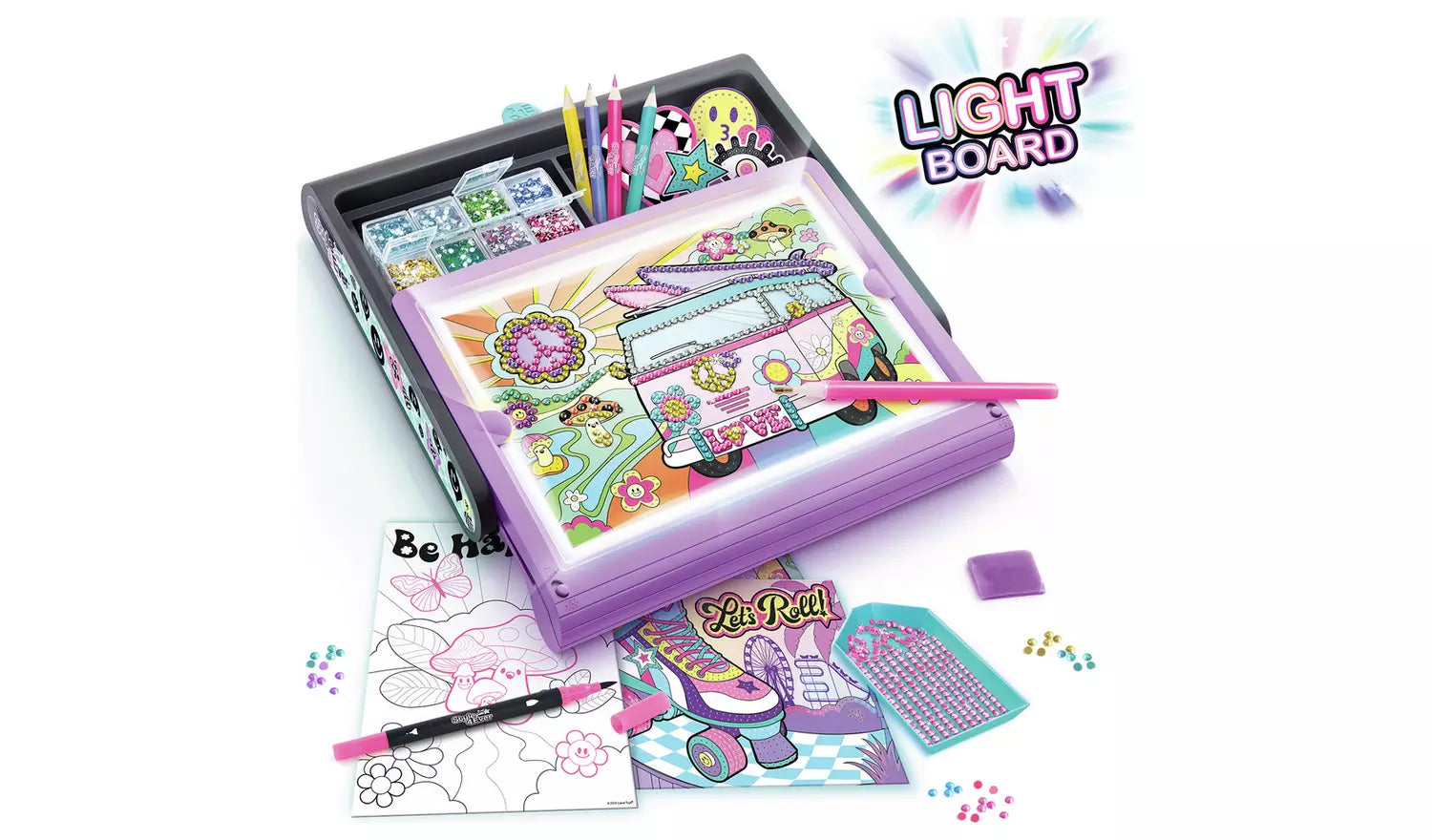 كانال تويز حافظة اضاءة ديامانت ارت رسم و تلوين canal toys