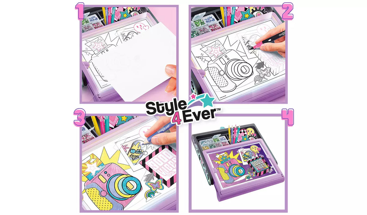 كانال تويز حافظة اضاءة ديامانت ارت رسم و تلوين canal toys