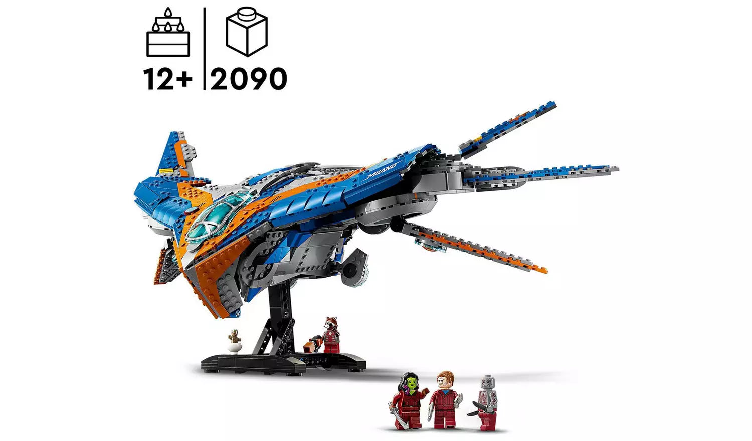 ليجو مارفل لعبة مكعبات بناء حراس المجرة سفينة الفضاء ذا جالكسي مكعبات التركيب LEGO