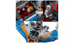 ليجو مارفل لعبة مكعبات بناء حراس المجرة سفينة الفضاء ذا جالكسي مكعبات التركيب LEGO