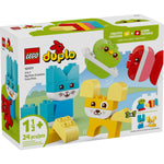 ليجو 10477 دبلو الحيوانات الأليفة الإبداعية ٣ في ١ مكعبات التركيب LEGO