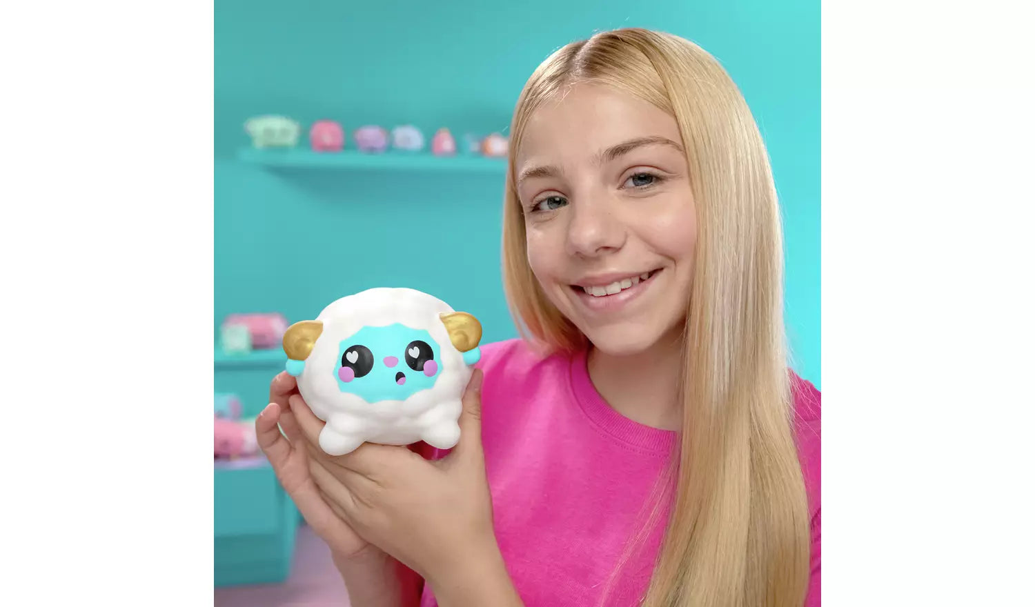 سموشزيز دمية لوفزيس 12 سم اشكال متنوعة التمدد والضغط Smooshzees