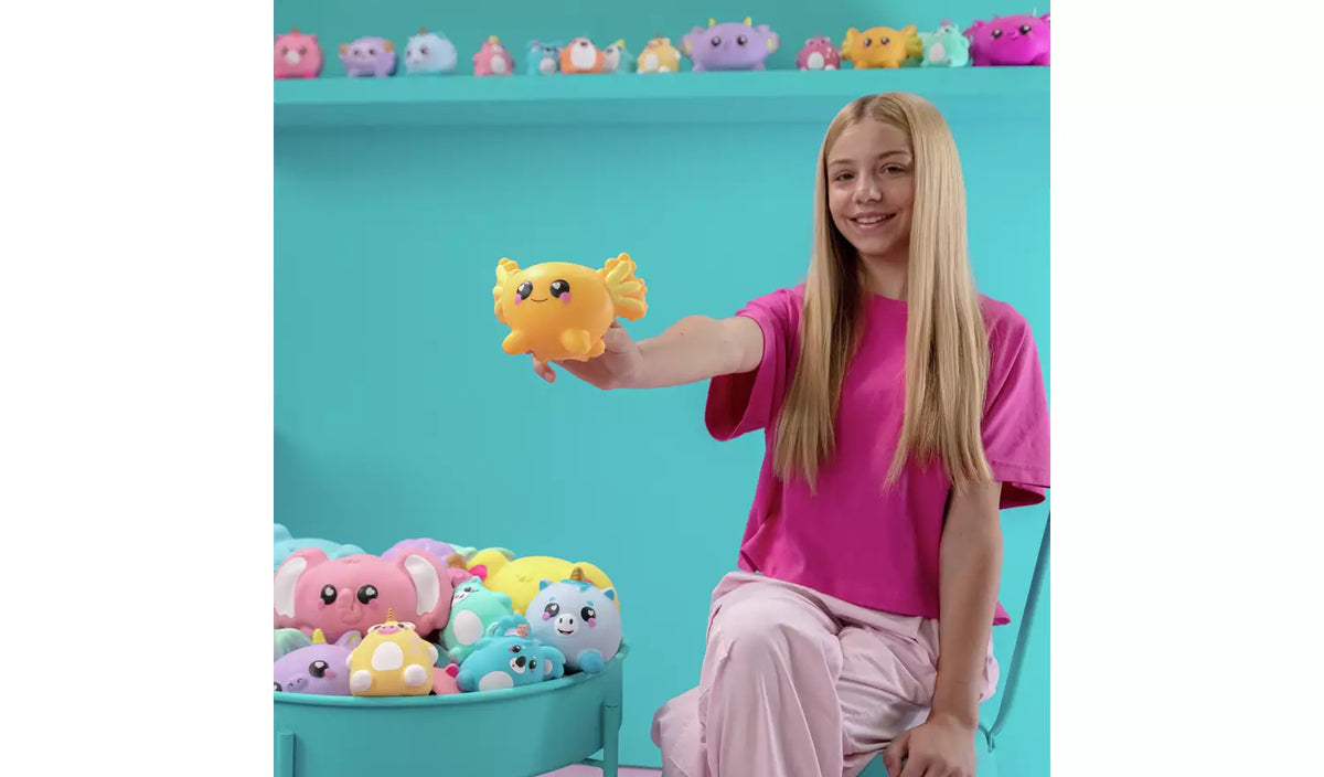 سموشزيز دمية لوفزيس 12 سم اشكال متنوعة التمدد والضغط Smooshzees