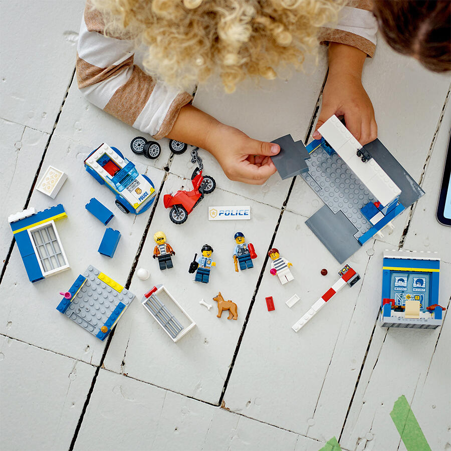 ليجو سيتي مطاردة قسم الشرطة مكعبات التركيب LEGO
