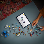 ليجو 76315 مارفل مختبر الرجل الحديدي قاعة الدروع مكعبات التركيب LEGO