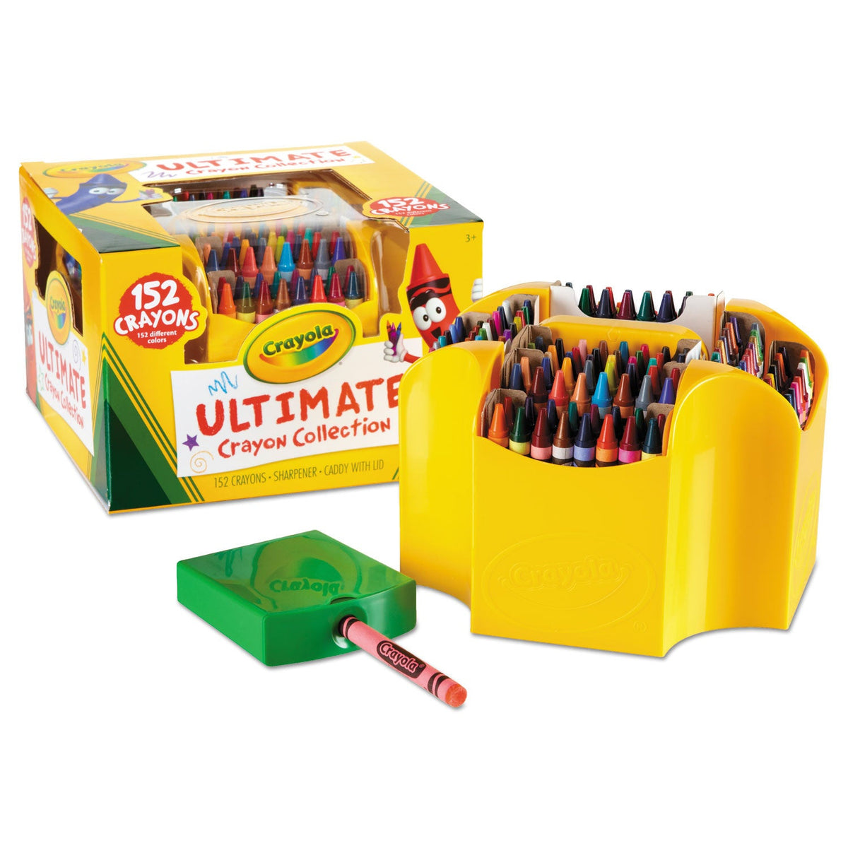 كرايولا اقلام تلوين التيميت 152 قطعة رسم و تلوين Crayola