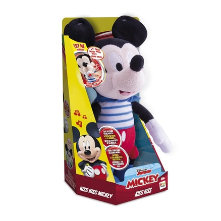 ديزني دمية تفاعلية ميكي ماوس 25 سم الالعاب القطنية Disney