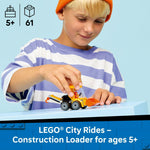 ليجو 60483 سيتي جرافة البناء مكعبات المغناطيس LEGO