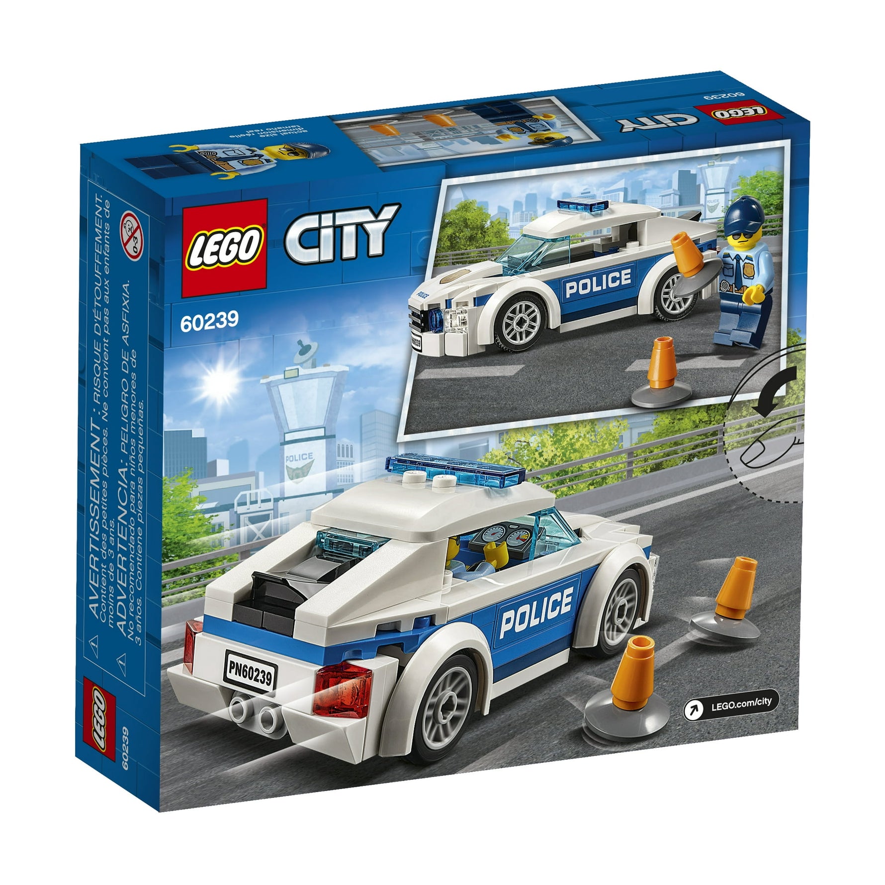 ليجو 60239 سيتي سيارات دورية الشرطة مكعبات التركيب LEGO