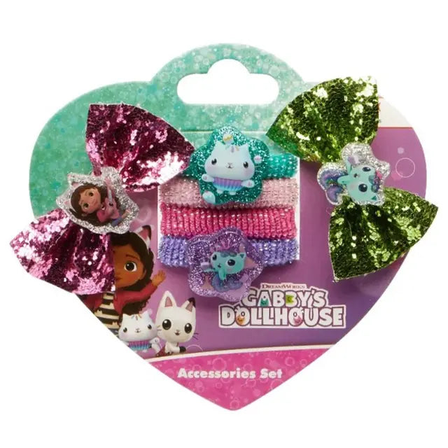 غابي دول هاوس طقم إكسسوارات الشعر الخرز والاكسسوارات Gabby Dollhouse