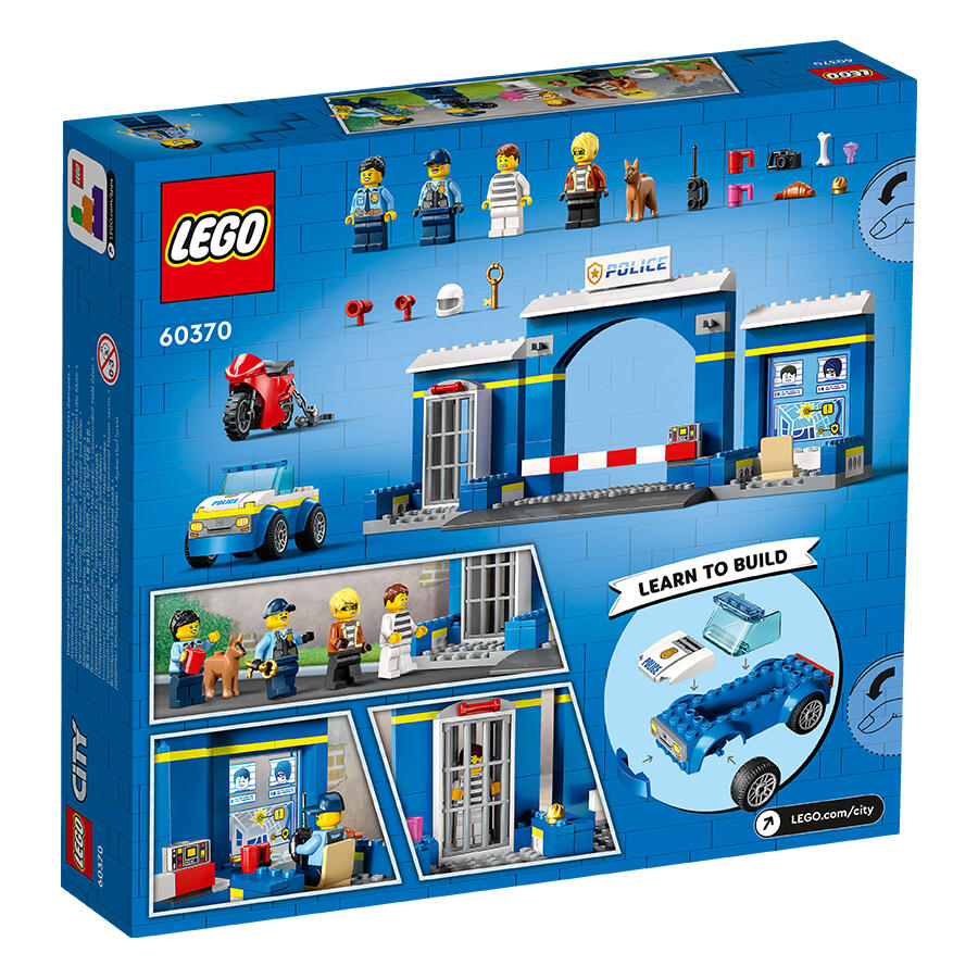 ليجو سيتي مطاردة قسم الشرطة مكعبات التركيب LEGO