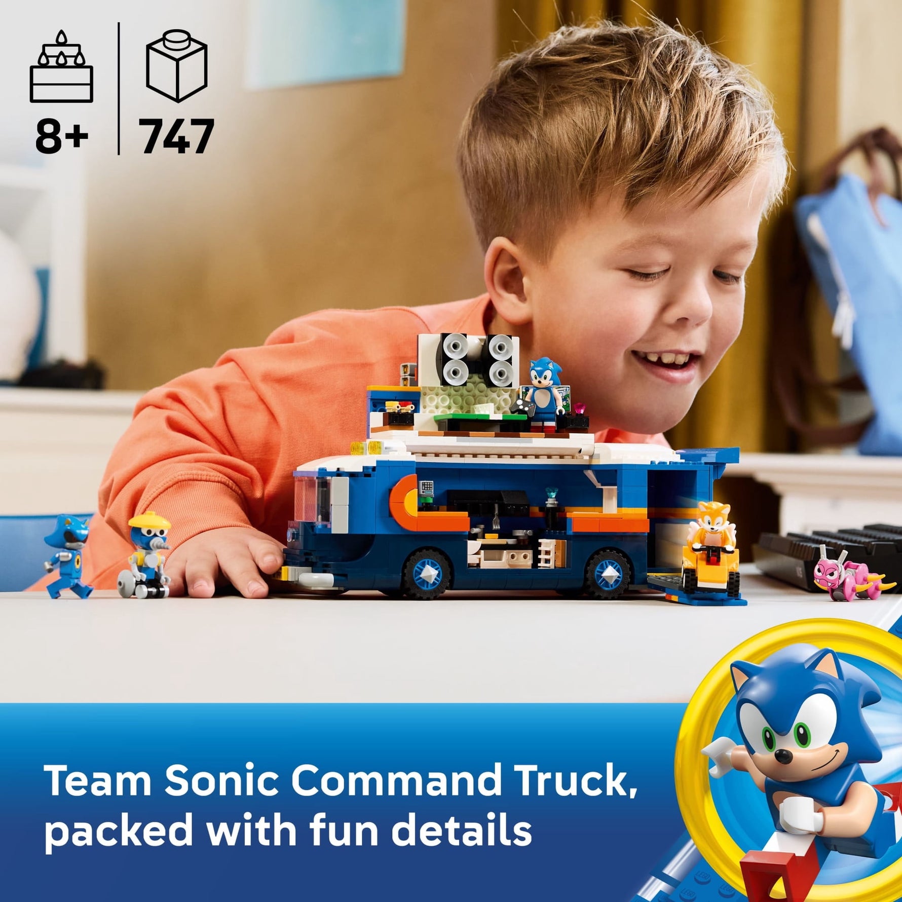 ليجو 77006 سونيك كوماند تراك مكعبات التركيب LEGO