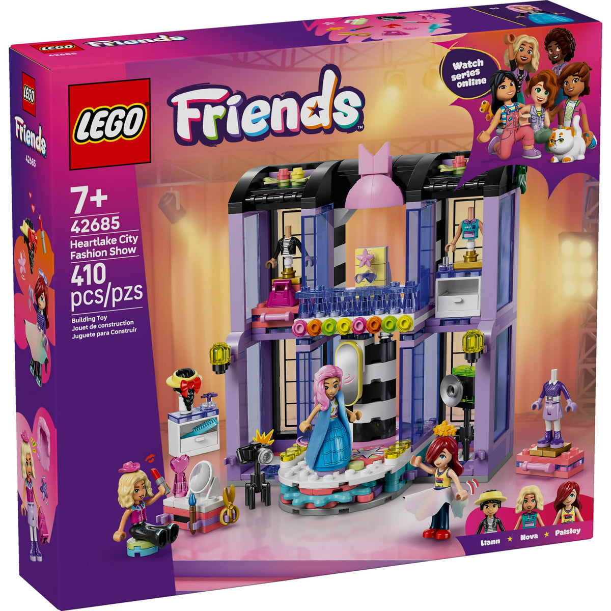 ليجو 42685 فريندز عرض أزياء مدينة هارت ليك مكعبات التركيب LEGO