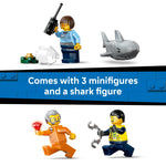 ليجو 60456 سيتي قارب مطاردة الشرطة مكعبات التركيب LEGO
