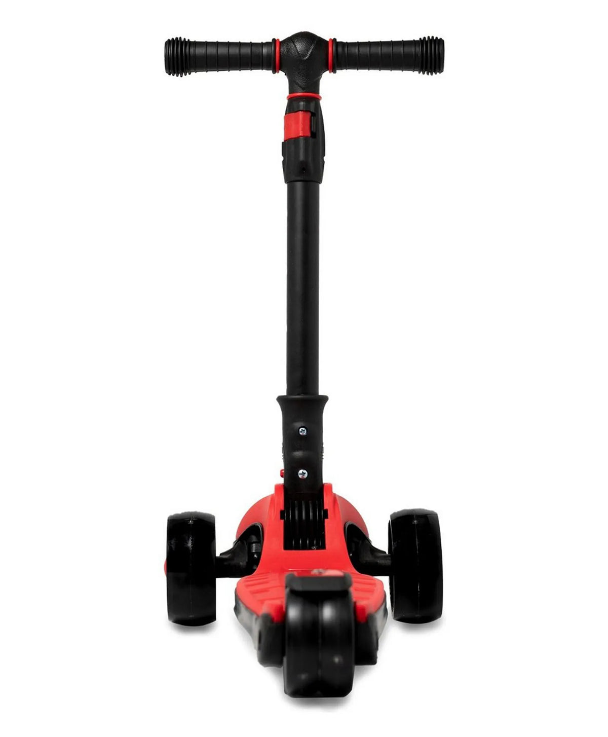 تايني ويل سكوتر أحمر و أسود 3 كفرات قابل للطي سكوتر 3 عجلات Tiny Wheel
