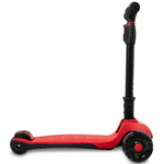 تايني ويل سكوتر أحمر و أسود 3 كفرات قابل للطي سكوتر 3 عجلات Tiny Wheel