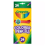 كرايولا أقلام تلوين خشبية 24 قطعة رسم و تلوين Crayola