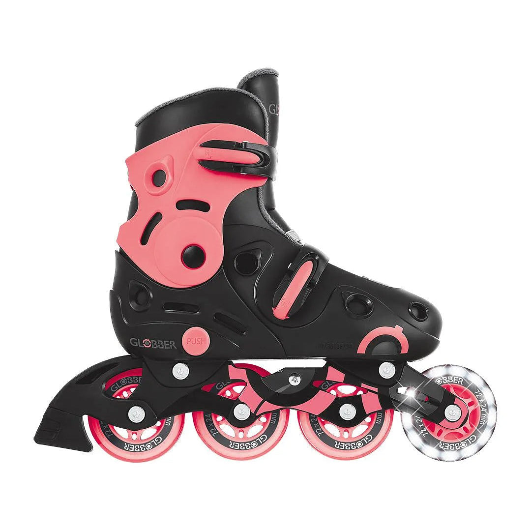 غلوبر حذاء تزلج قابل للتعديل وردي 34-37 سم أحذية التزلج GLOBBER