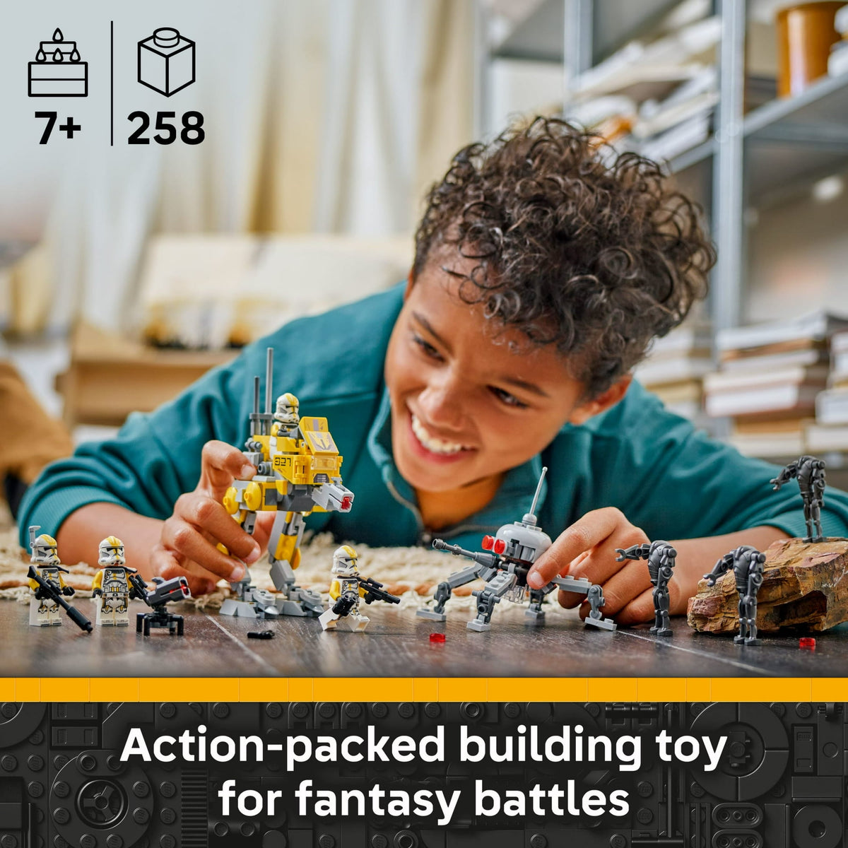 ليجو 75431 ستار وورز معركة الجنود المستنسخة بفيلق النجوم مكعبات التركيب LEGO