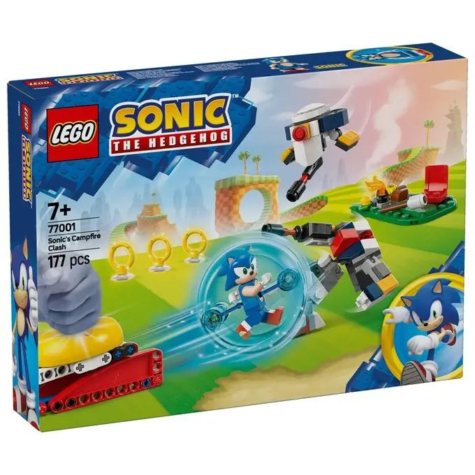ليجو 77001 سونيك كامب فاير كلاش مكعبات التركيب LEGO