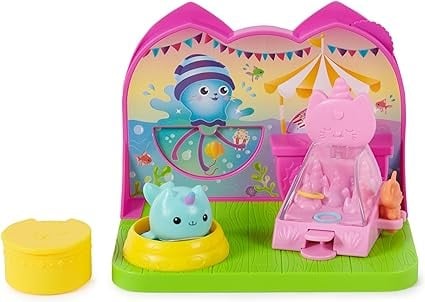 غابي دول هاوس غرفة كرنفال كيتي ناروال اكسسوارت الدمى Gabby Dollhouse