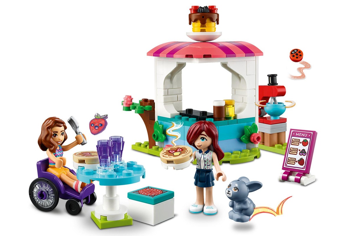 ليجو فريندز متجر الفطائر المحلاة مكعبات التركيب LEGO