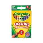 كرايولا 8 أقلام تلوين ملونة رسم و تلوين Crayola
