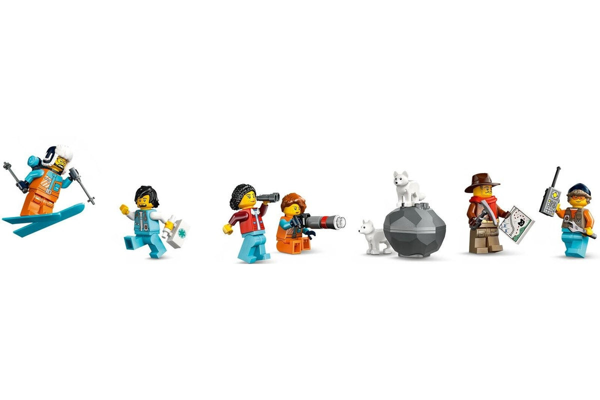 ليجو 60470 سيتي قطار القطب الشمالي مكعبات التركيب LEGO