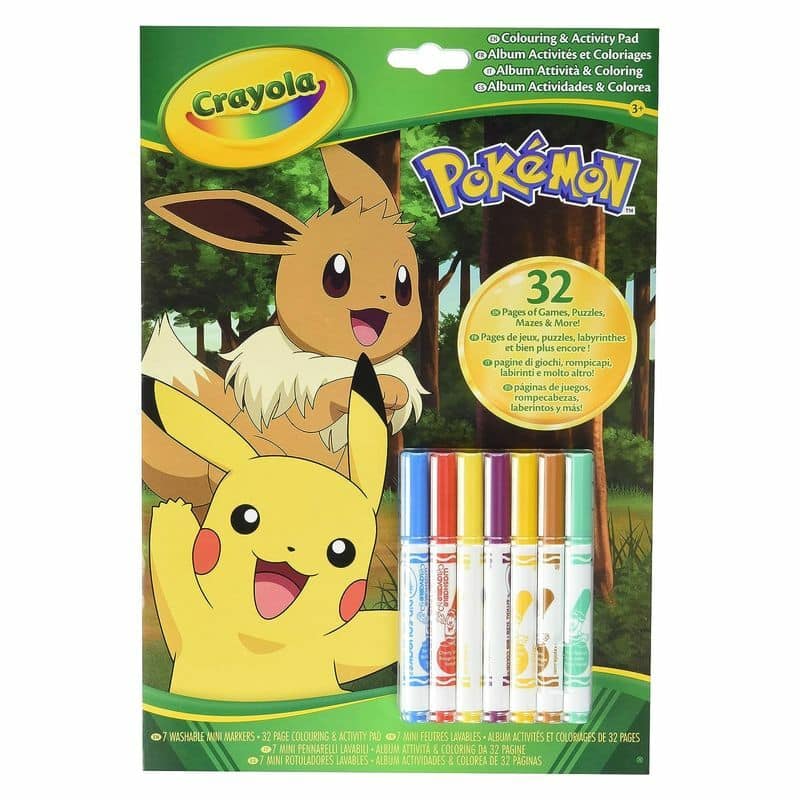 كرايولا كتاب تلوين بوكيمون رسم و تلوين Crayola