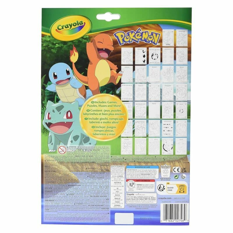 كرايولا كتاب تلوين بوكيمون رسم و تلوين Crayola