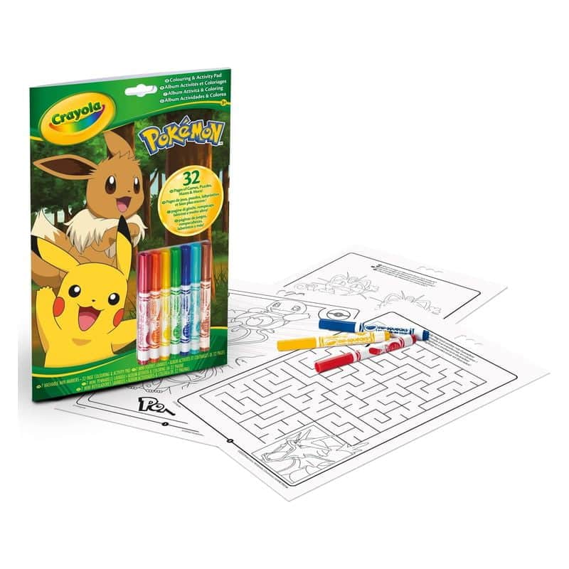كرايولا كتاب تلوين بوكيمون رسم و تلوين Crayola