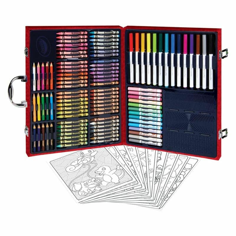 كرايولا شنطة الوان بوكيمون الفنية رسم و تلوين Crayola
