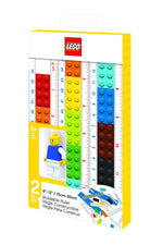 ليجو مسطرة قابلة للبناء 2 في 1 مكعبات التركيب LEGO