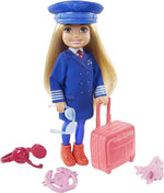 باربي دمية الطيار تشيلسي الأشقر دمية مع اكسسوارات Barbie