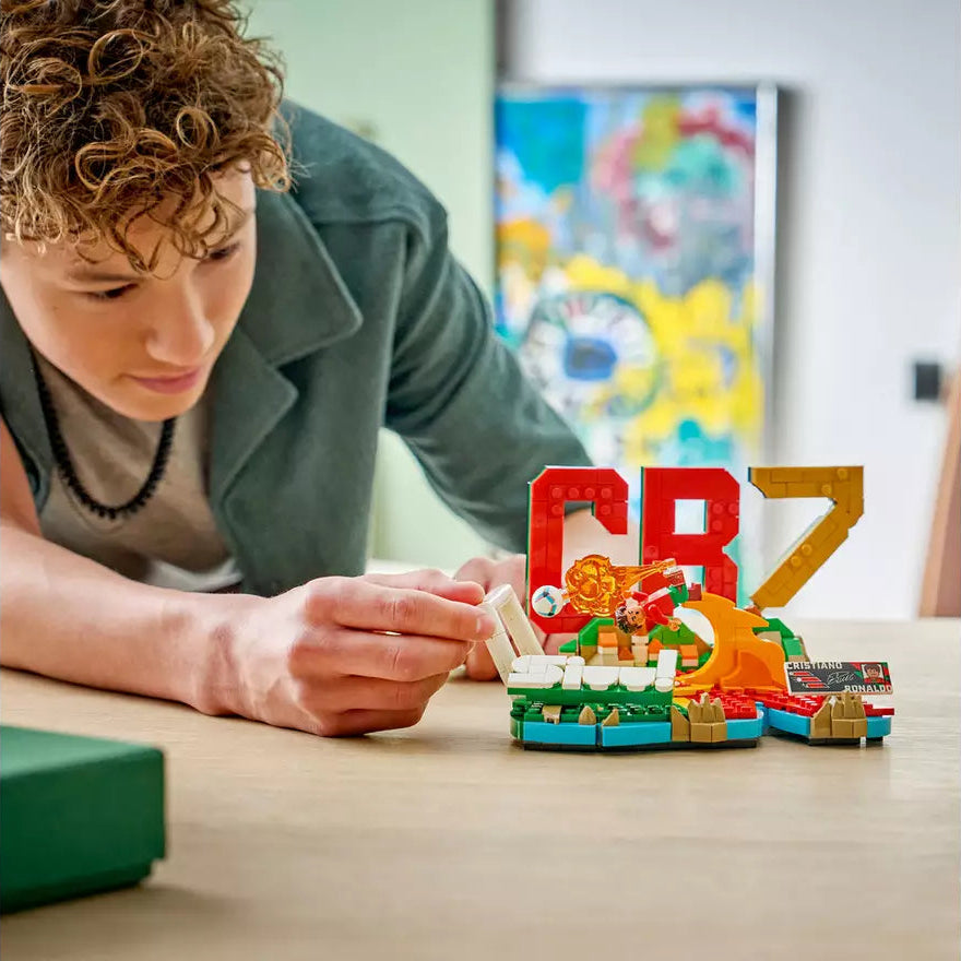 ليجو 43012 إيديشنز أبرز لقطات كريستيانو رونالدو مكعبات التركيب LEGO