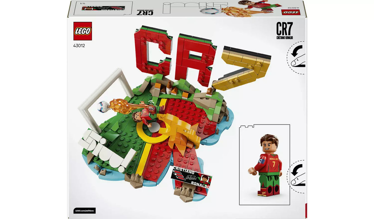 ليجو 43012 إيديشنز أبرز لقطات كريستيانو رونالدو مكعبات التركيب LEGO